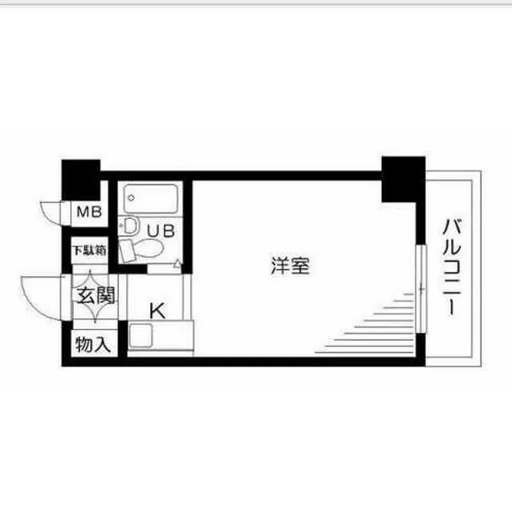シルバープラザ恵比寿 6階階 間取り
