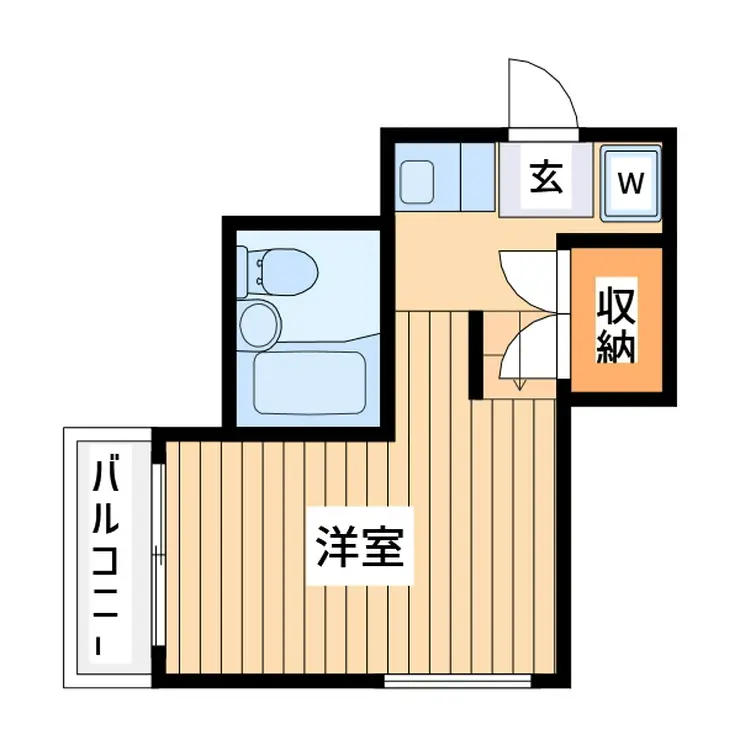 クレール新百合 2階階 間取り