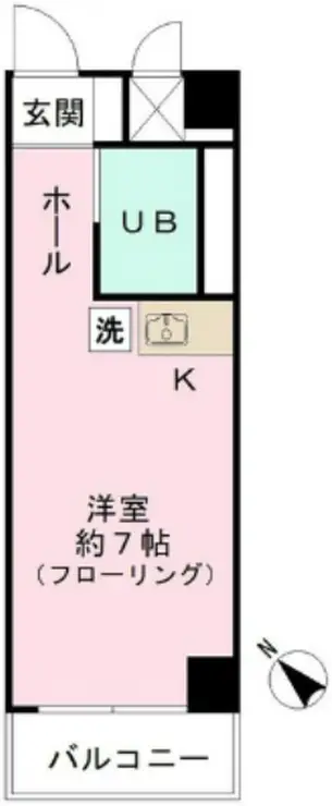 エクセル駒沢 2階階 間取り