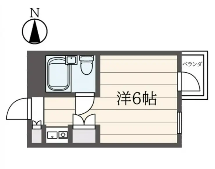 アパートメント下北沢 2階階 間取り