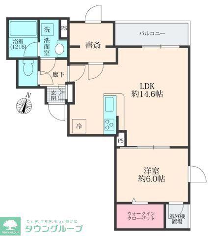 MAISON HOUSEDRESSING(1LDK/2階)の間取り写真