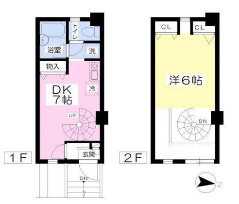 エポック.ASA(1DK/1階)の間取り写真