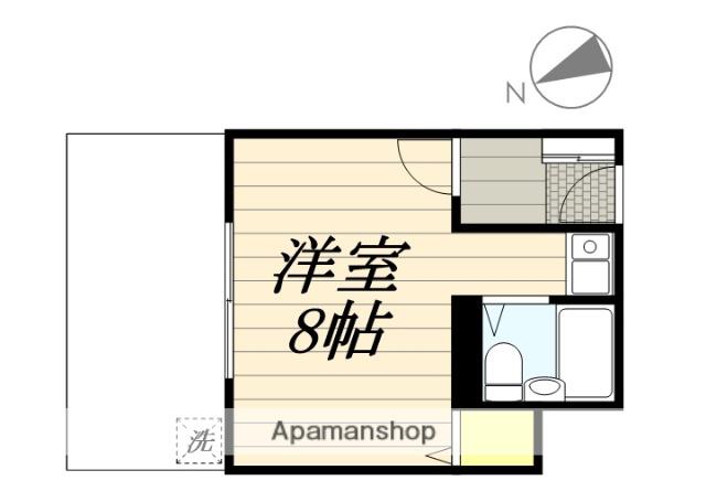 プレアール和泉大宮(1K/1階)の間取り写真