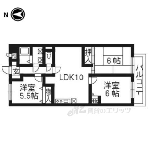 ZEPHYR21(3LDK/3階)の間取り写真