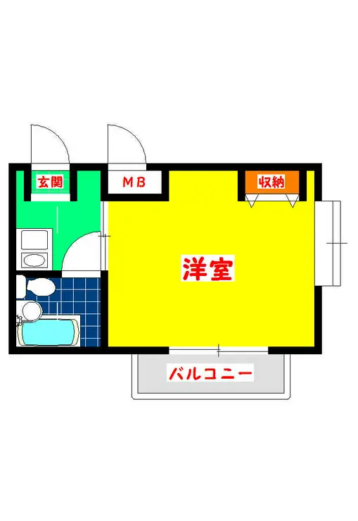 武政ビル 3階階 間取り