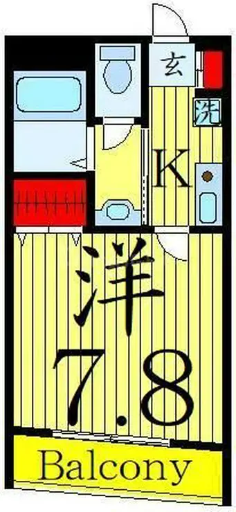 アヴァンセ西遊 2階階 間取り