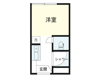 テラス西永福(ワンルーム/1階)の間取り写真