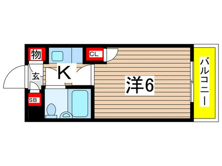 ライオンズマンション東新小岩 2階階 間取り