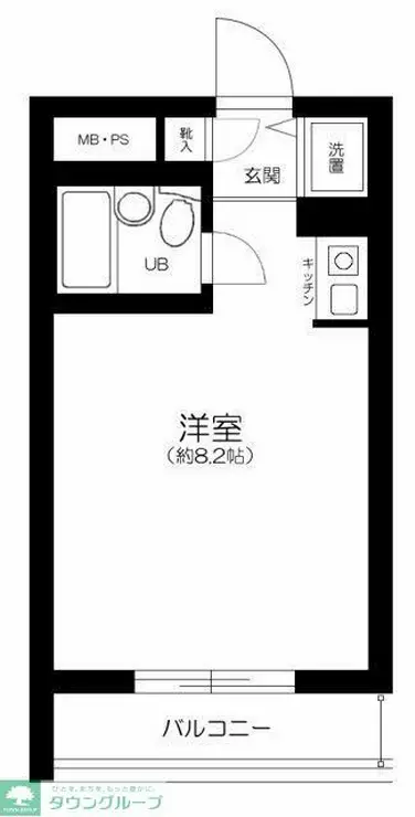 ハイネスプラザ新宿5 1階階 間取り
