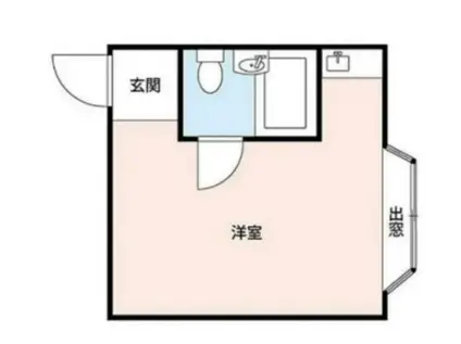 豊マンション(ワンルーム/2階)の間取り写真