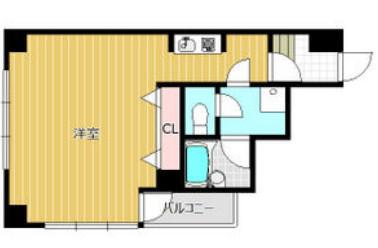 呉服町COURT-M(ワンルーム/3階)の間取り写真