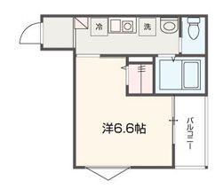 メルラス吉祥寺(1K/3階)の間取り写真