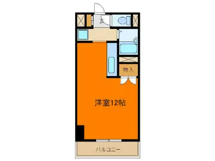 本郷ハイホーム(ワンルーム/9階)の間取り写真