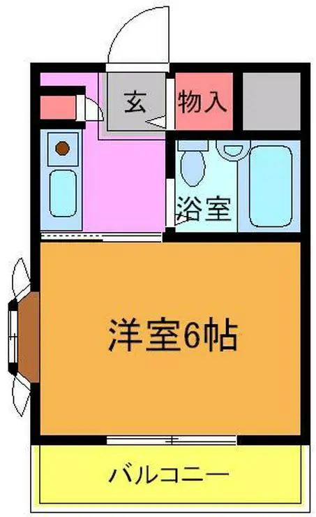 ユニパレス 3階階 間取り
