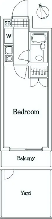 レクセル日吉 1階階 間取り