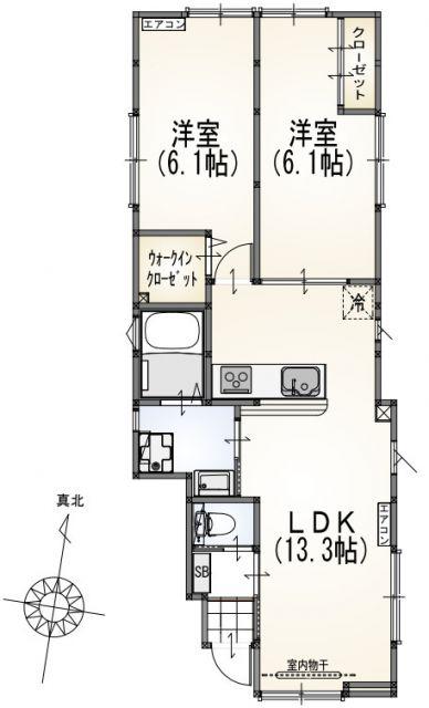 サンライズ成瀬B棟