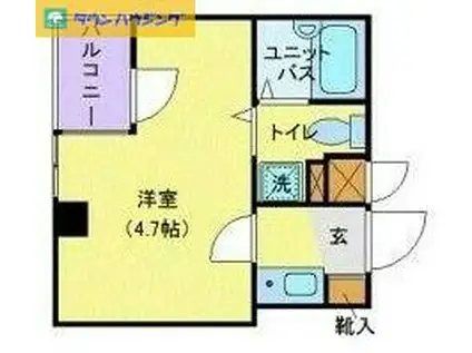 FYSビル(1K/3階)の間取り写真