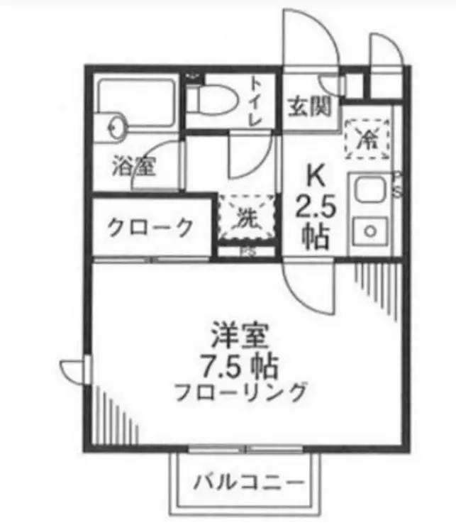 シダーコート 2階階 間取り