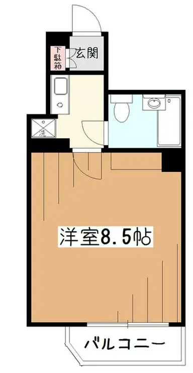 ライオンズマンション東村山第3 4階階 間取り