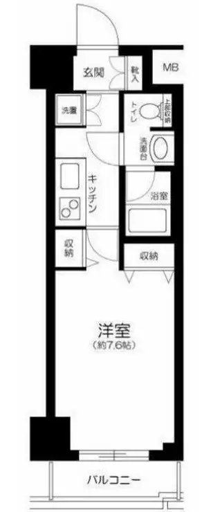 パレステュディオ渋谷本町 10階階 間取り