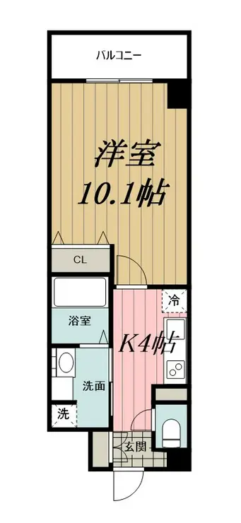 アーバンシャトー千葉 2階階 間取り