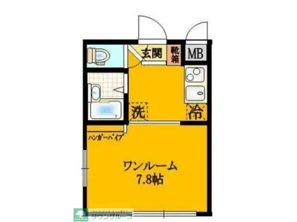 リアル新中野(ワンルーム/3階)の間取り写真