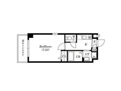 アマーブレ今池(1K/1階)の間取り写真