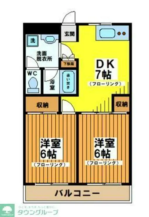 ドミールウメダ 2階階 間取り