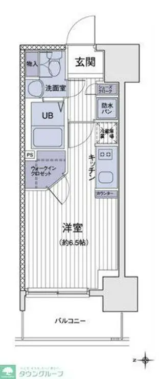 エスティメゾン大島 2階階 間取り