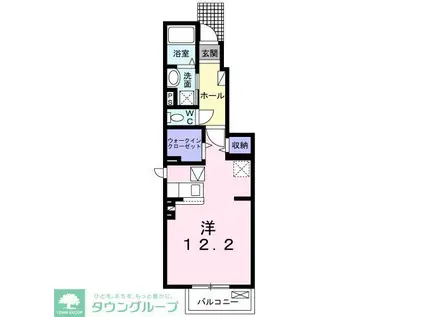 AI-HIGHTSIIA(ワンルーム/1階)の間取り写真