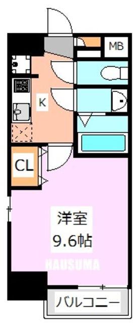 MA・MAISON(1K/3階)の間取り写真