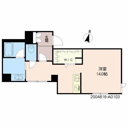 SHAMAISON HANAOKA(ワンルーム/1階)の間取り写真