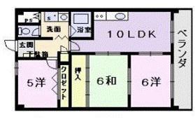 LA LA RITTO(3LDK/1階)の間取り写真