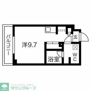 スパシエチェント成増(ワンルーム/4階)の間取り写真