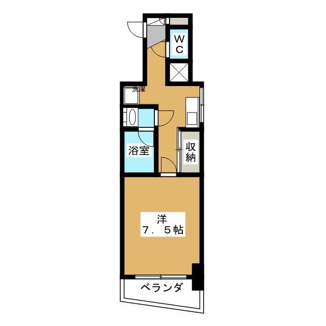 KOENJI ノース 296(1K/4階)の間取り写真