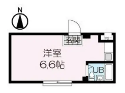 マイルーム泉(ワンルーム/3階)の間取り写真