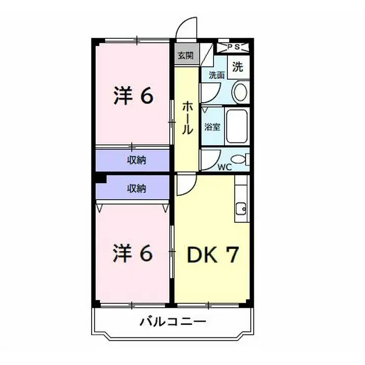 ハーモニーヒルズ 3階階 間取り
