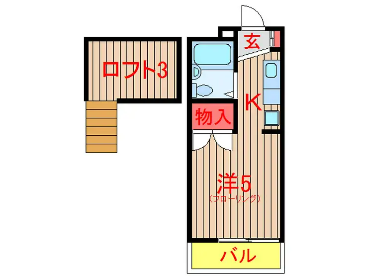 プラチナコート 2階階 間取り