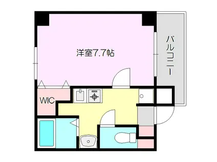 MPLAZA新大阪弐番館(1K/10階)の間取り写真