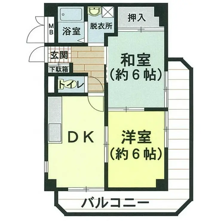 パークヒルズふじみ野 2階階 間取り
