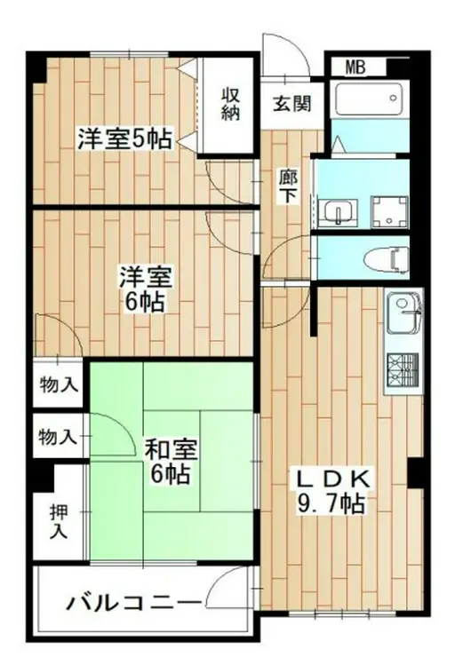 横須賀昭和ビル 4階階 間取り