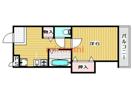 JEUNESSEMM(1K/3階)の間取り写真