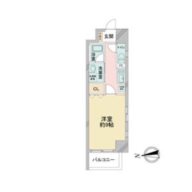 レジディア東桜(1K/6階)の間取り写真