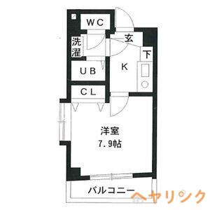 シティライフ本郷(1K/5階)の間取り写真