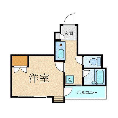 サンテミリオン茅場町リバーサイド(1K/11階)の間取り写真
