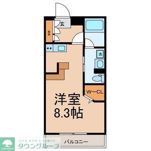 ZCO並木ビル2ND 912785(ワンルーム/2階)の間取り写真