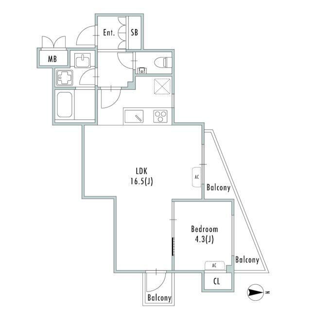 GRANPASEO中目黒III 部屋番号103