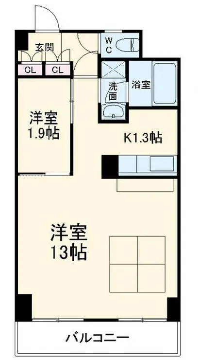 エトワーレオトール鷺沼 4階階 間取り