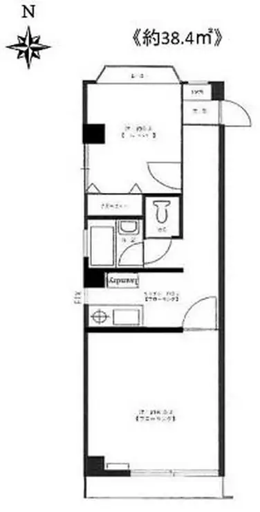 メゾン東麻布 4階階 間取り