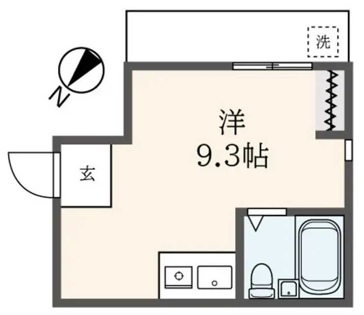第3サニーコート 1階階 間取り